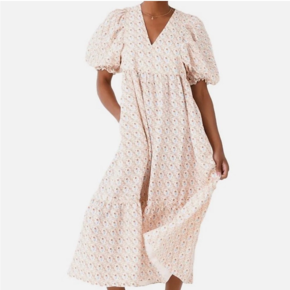 Hunter Bell Palmer Dress in Tulip